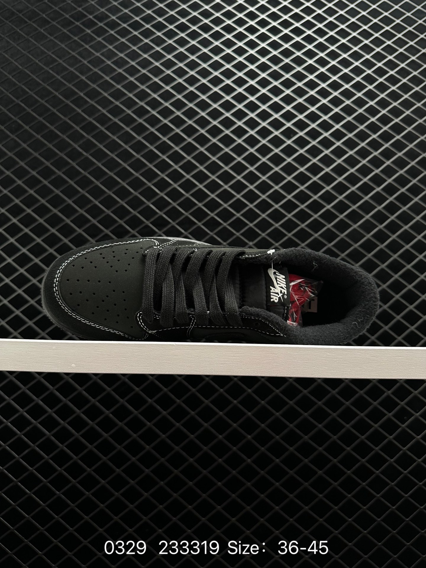 Travis Scott x Air Jordan 1 Low OG “Black Phantom